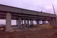 BUDOWA AUTOSTRADY A4 RZESZÓW - KORCZOWA, ODCINEK JAROSŁAW - RADYMNO. MOST MPZ-27