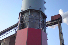 SILOS DLA HUTY ARCELLOR MITTAL POLAND, DĄBROWA GÓRNICZA, POLSKA