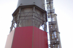 SILOS DLA HUTY ARCELLOR MITTAL POLAND, DĄBROWA GÓRNICZA, POLSKA