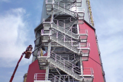 SILOS DLA HUTY ARCELLOR MITTAL POLAND, DĄBROWA GÓRNICZA, POLSKA